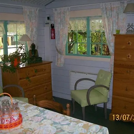Le Chalet De La Grenouille Verte Tursac Buitenkant foto